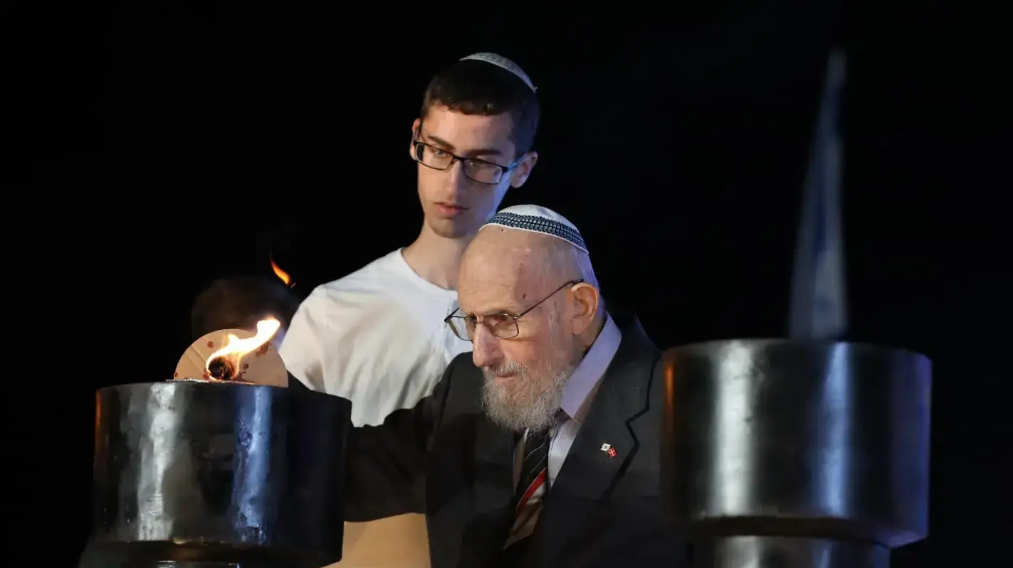 עצרת הנעילה ליום הזיכרון לשואה ולגבורה במוזיאון בית לוחמי הגטאות. 18 באפריל 2023 עצרת הנעילה ליום הזיכרון לשואה ולגבורה במוזיאון בית לוחמי הגטאות. 18 באפריל 2023