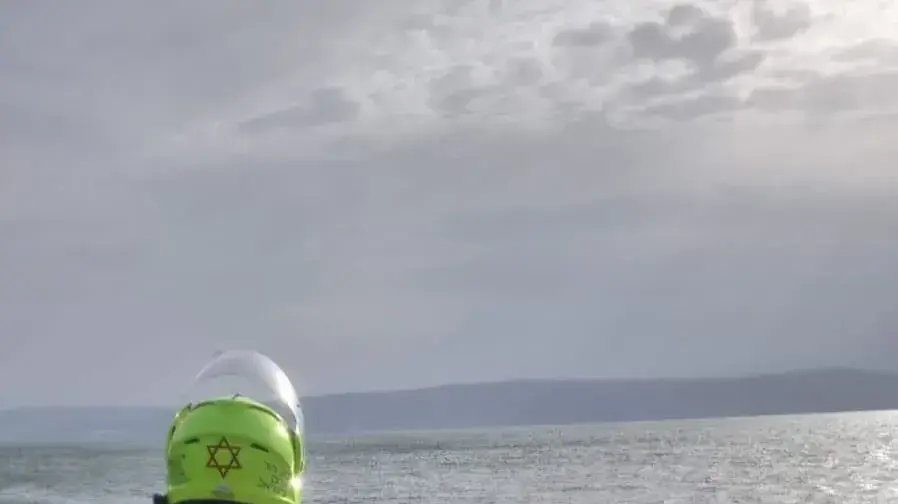 חשש לטביעה בכנרת