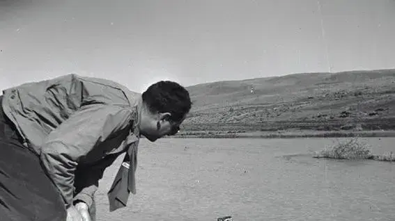 בדיקת גובה המים באגם החולה (1951), 