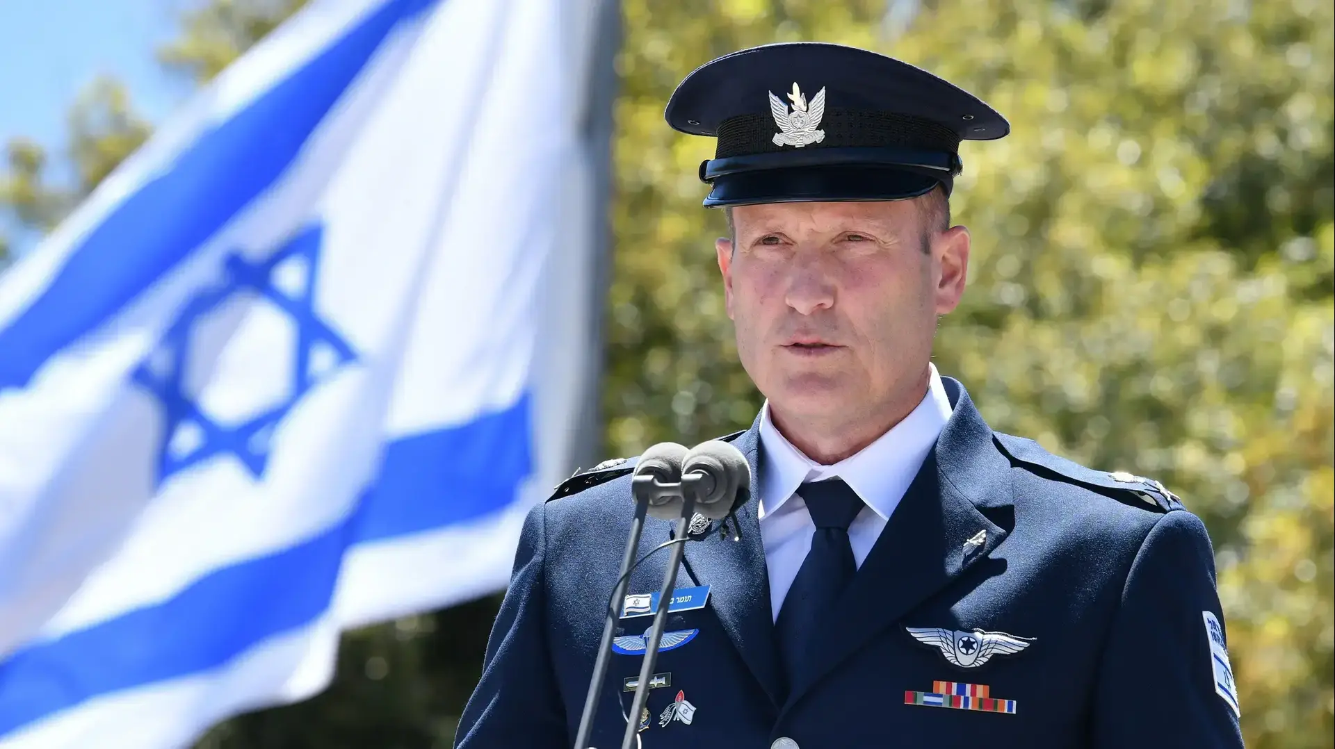 מפקד חיל האוויר, אלוף תומר בר, הר הטייסים, 25 באפריל 2023