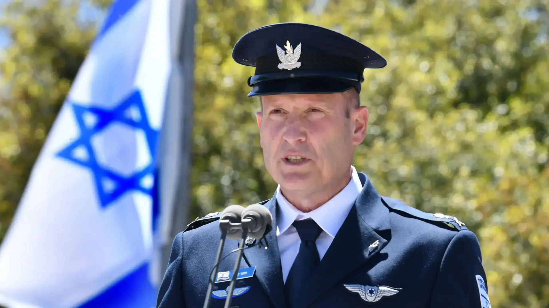 מפקד חיל האוויר, אלוף תומר בר, הר הטייסים, 25 באפריל 2023 מפקד חיל האוויר, אלוף תומר בר, הר הטייסים, 25 באפריל 2023