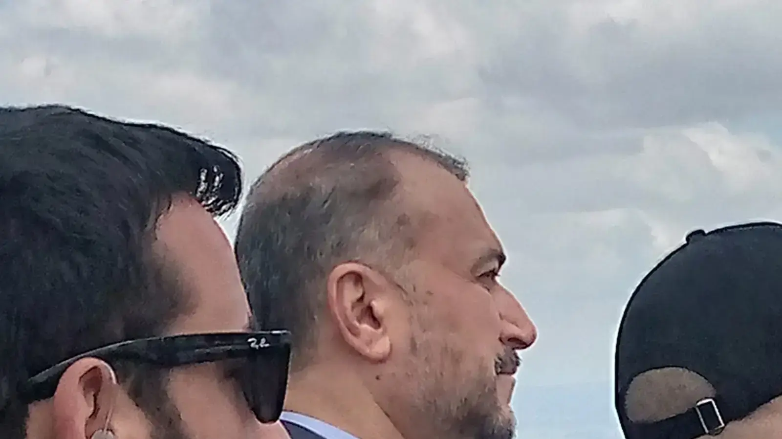 שר החוץ האיראני עבד אל-להיאן בגבול לבנון. 28 באפריל 2023 שר החוץ האיראני עבד אל-להיאן בגבול לבנון. 28 באפריל 2023