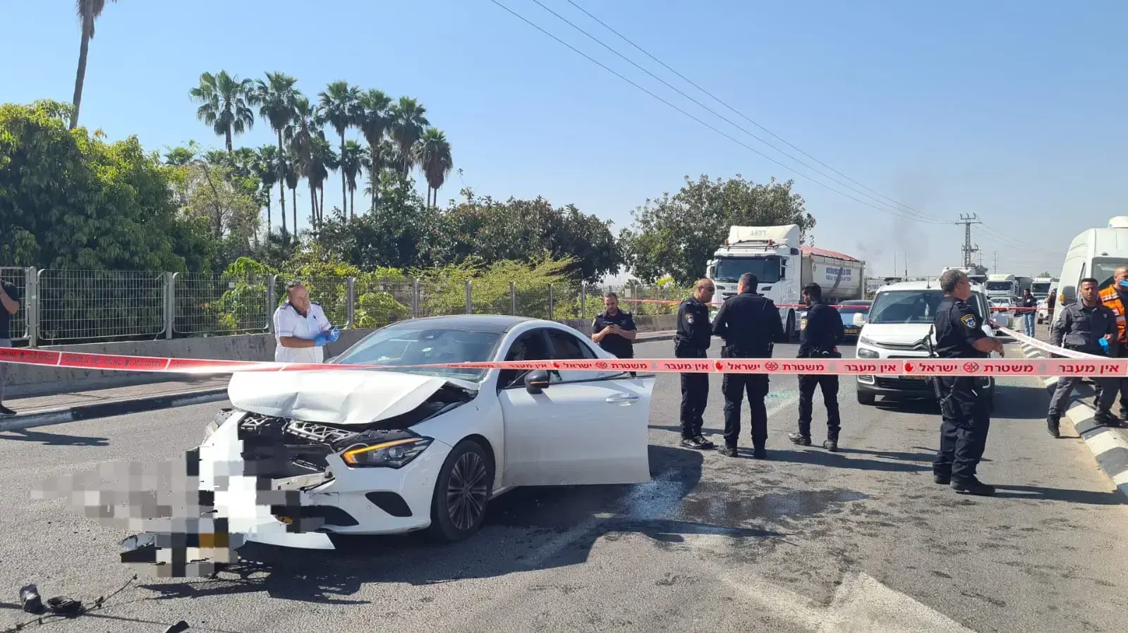חשד לרצח, שני גברים נורו במכונית מותו של אחד נקבע במקום, קלנסווה, 3 במאי 2023 חשד לרצח, שני גברים נורו במכונית מותו של אחד נקבע במקום, קלנסווה, 3 במאי 2023