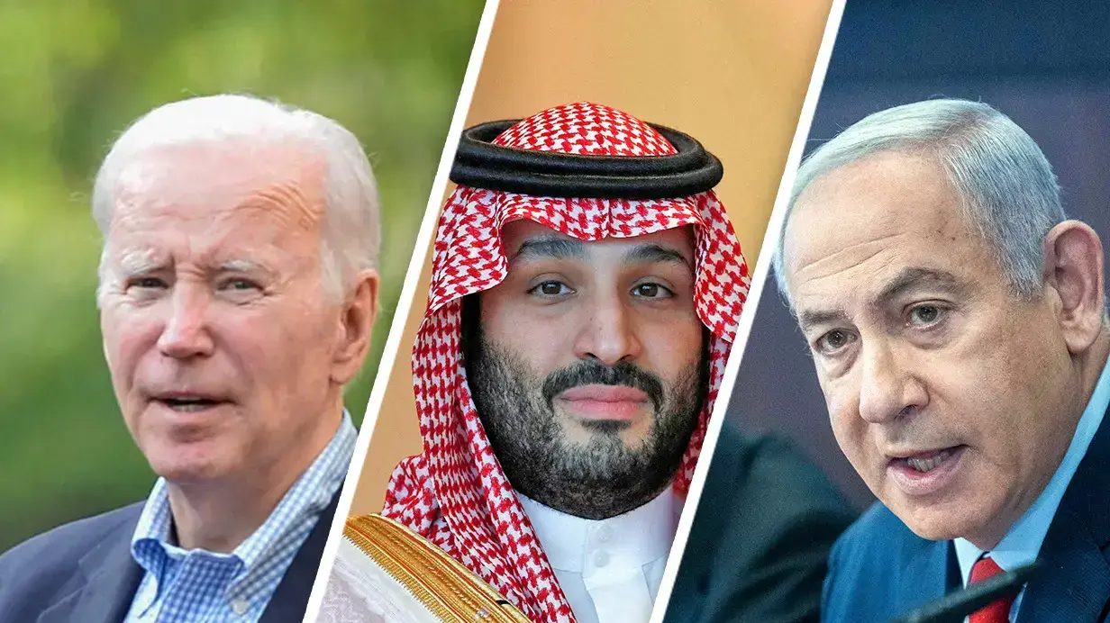 בנימין נתניהו, בן סלמאן, ג'ו ביידן