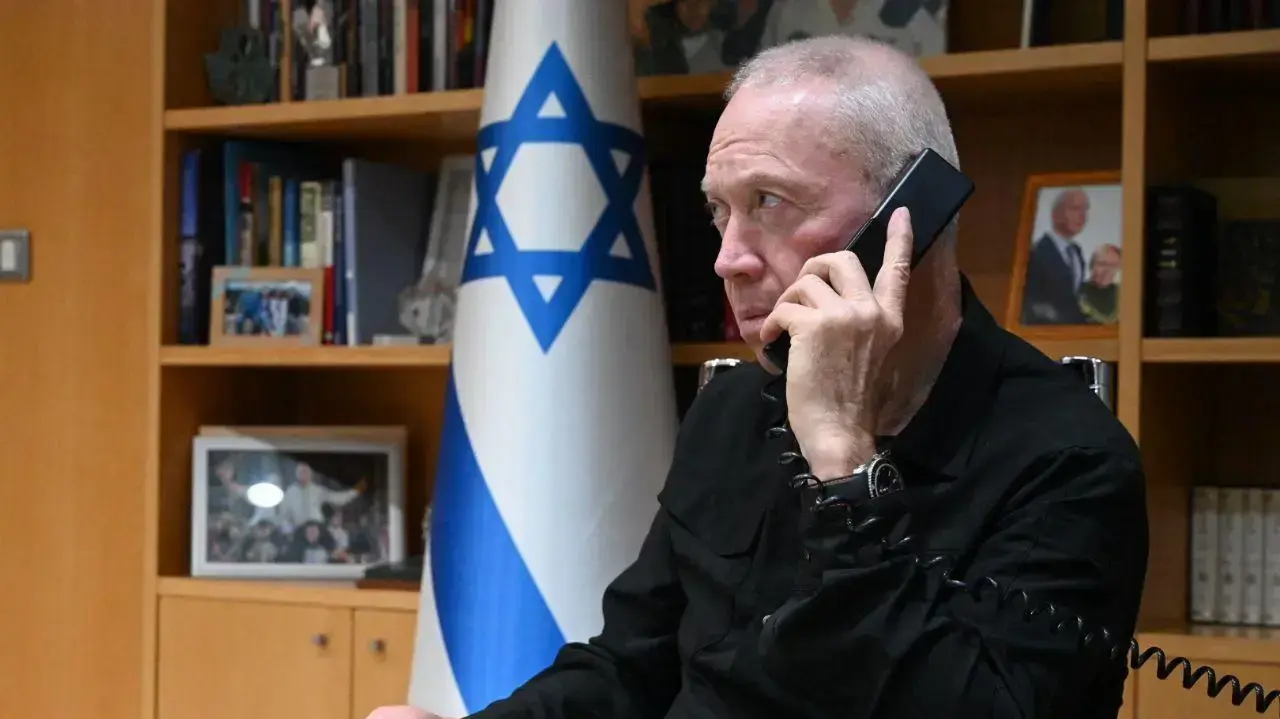 שר הביטחון, יואב גלנט, שוחח עם ראשי הרשויות בעוטף עזה, 9 במאי 2023 שר הביטחון, יואב גלנט, שוחח עם ראשי הרשויות בעוטף עזה, 9 במאי 2023