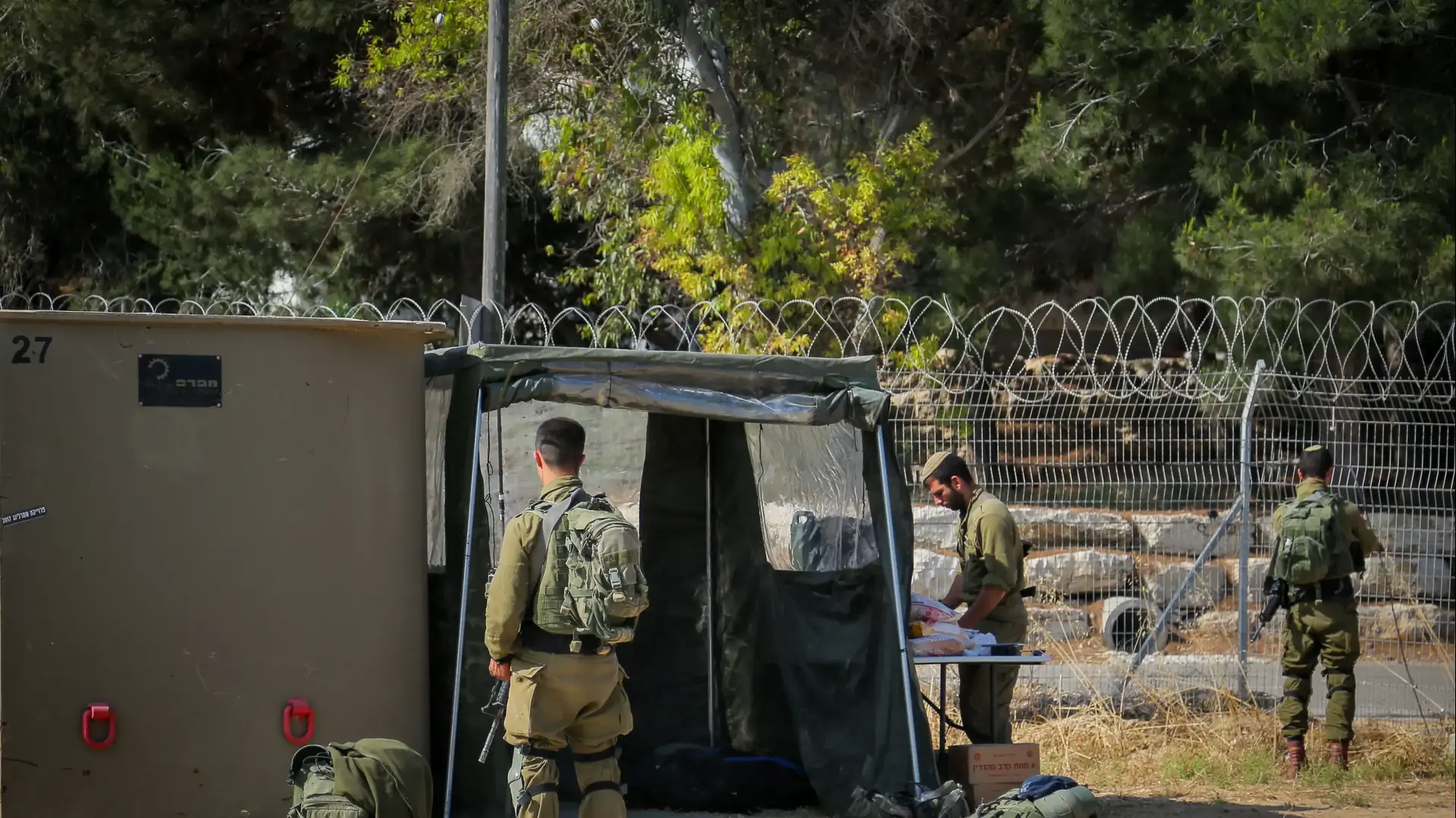 חיילי צה"ל, גבול רצועת עזה, 10 במאי 2023 חיילי צה"ל, גבול רצועת עזה, 10 במאי 2023