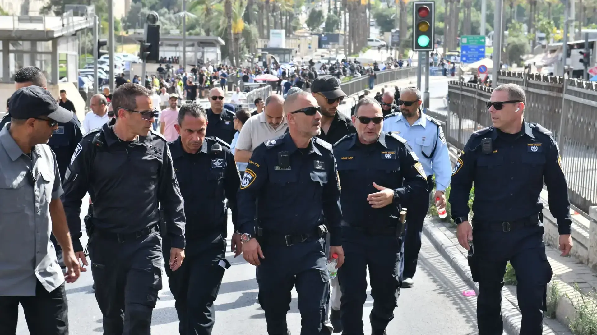 משטרת ישראל נערכת למצעד הדגלים בירושלים. 10 במאי 2023 משטרת ישראל נערכת למצעד הדגלים בירושלים. 10 במאי 2023