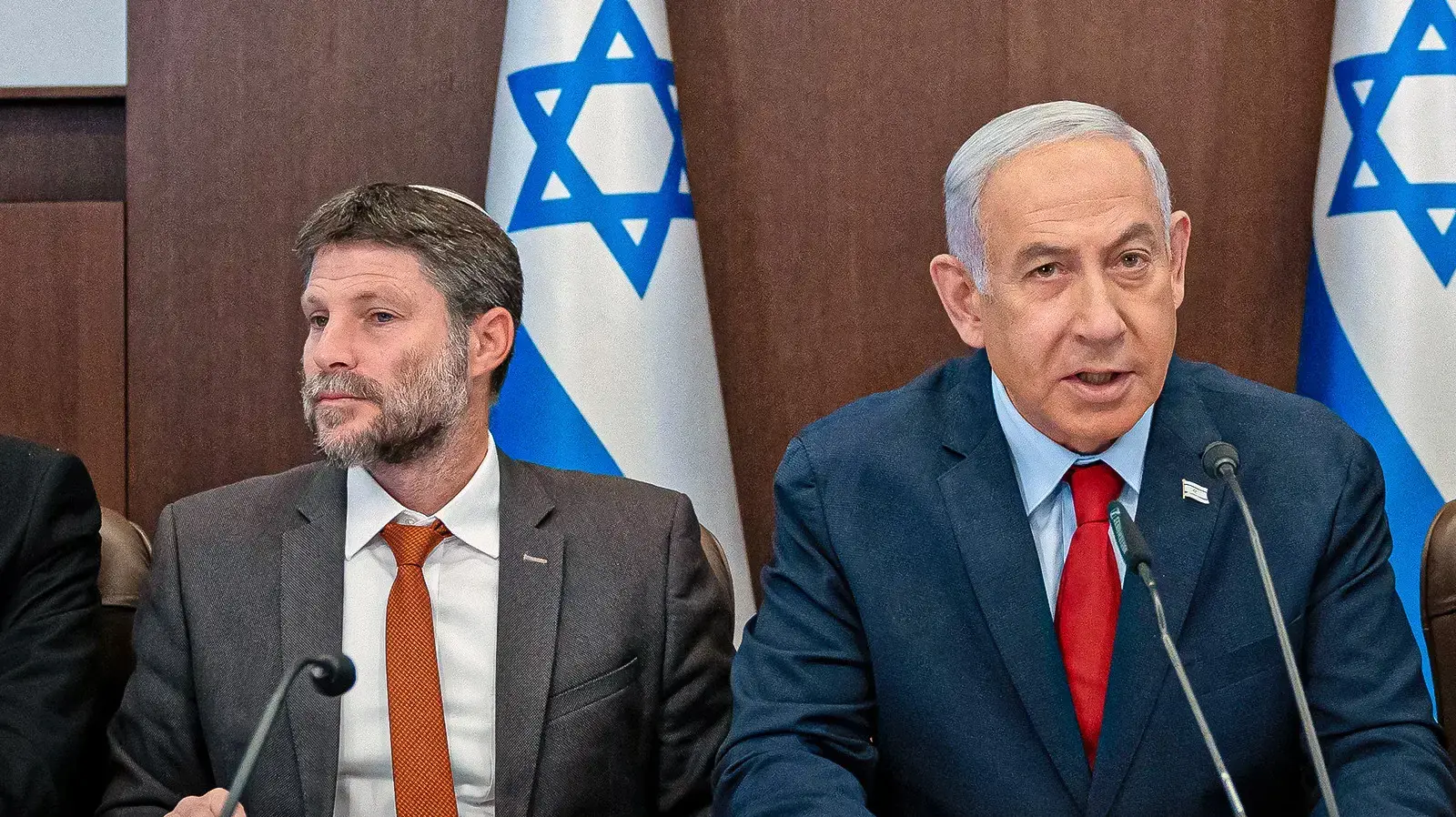 ראש ממשלת ישראל בנימין נתניהו מוביל ועידת ממשלה בלשכת ראש הממשלה בירושלים ב-14 במאי 2023 ראש ממשלת ישראל בנימין נתניהו מוביל ועידת ממשלה בלשכת ראש הממשלה בירושלים ב-14 במאי 2023