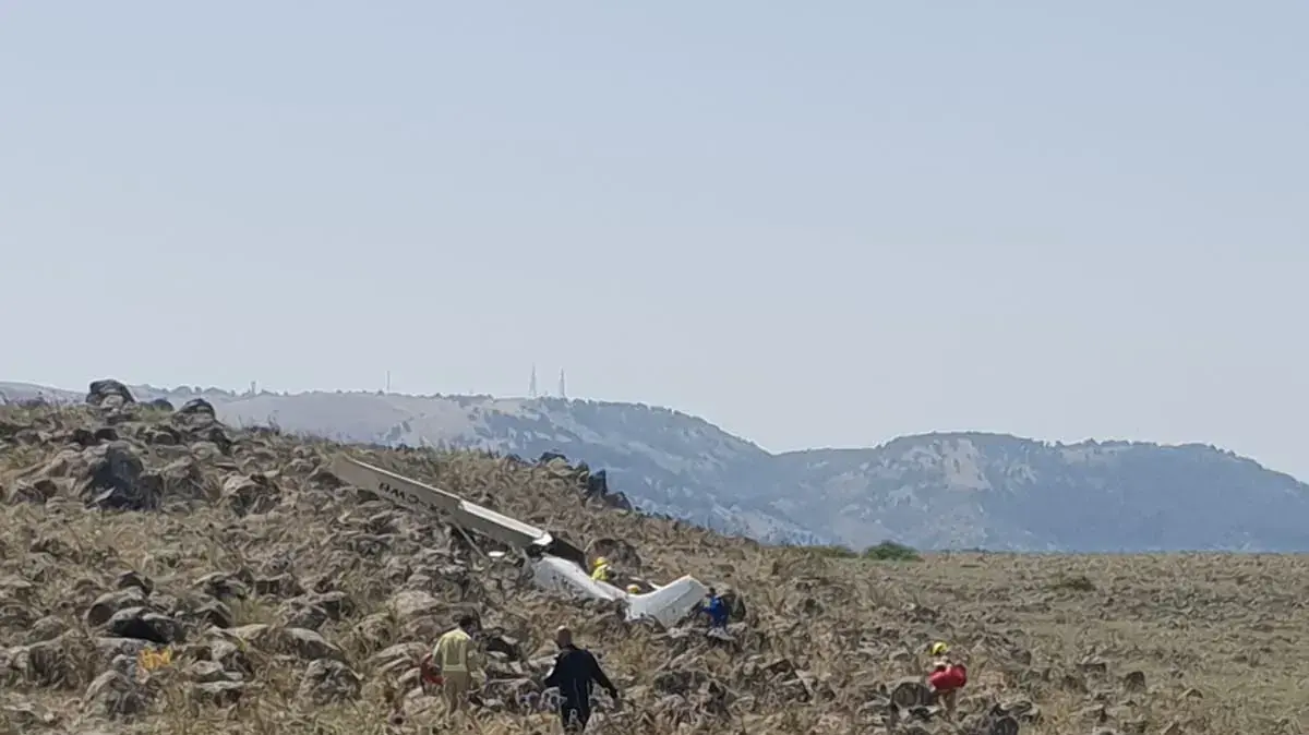 התרסקות מטוס קל בצפון, שניים נפצעו אנוש וקשה התרסקות מטוס קל בצפון, שניים נפצעו אנוש וקשה