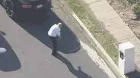 שוטר מותקף ע"י דבורים