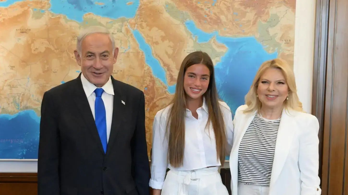 הזוג נתניהו נפגש עם נועה קירל, 18 במאי 2023 הזוג נתניהו נפגש עם נועה קירל, 18 במאי 2023