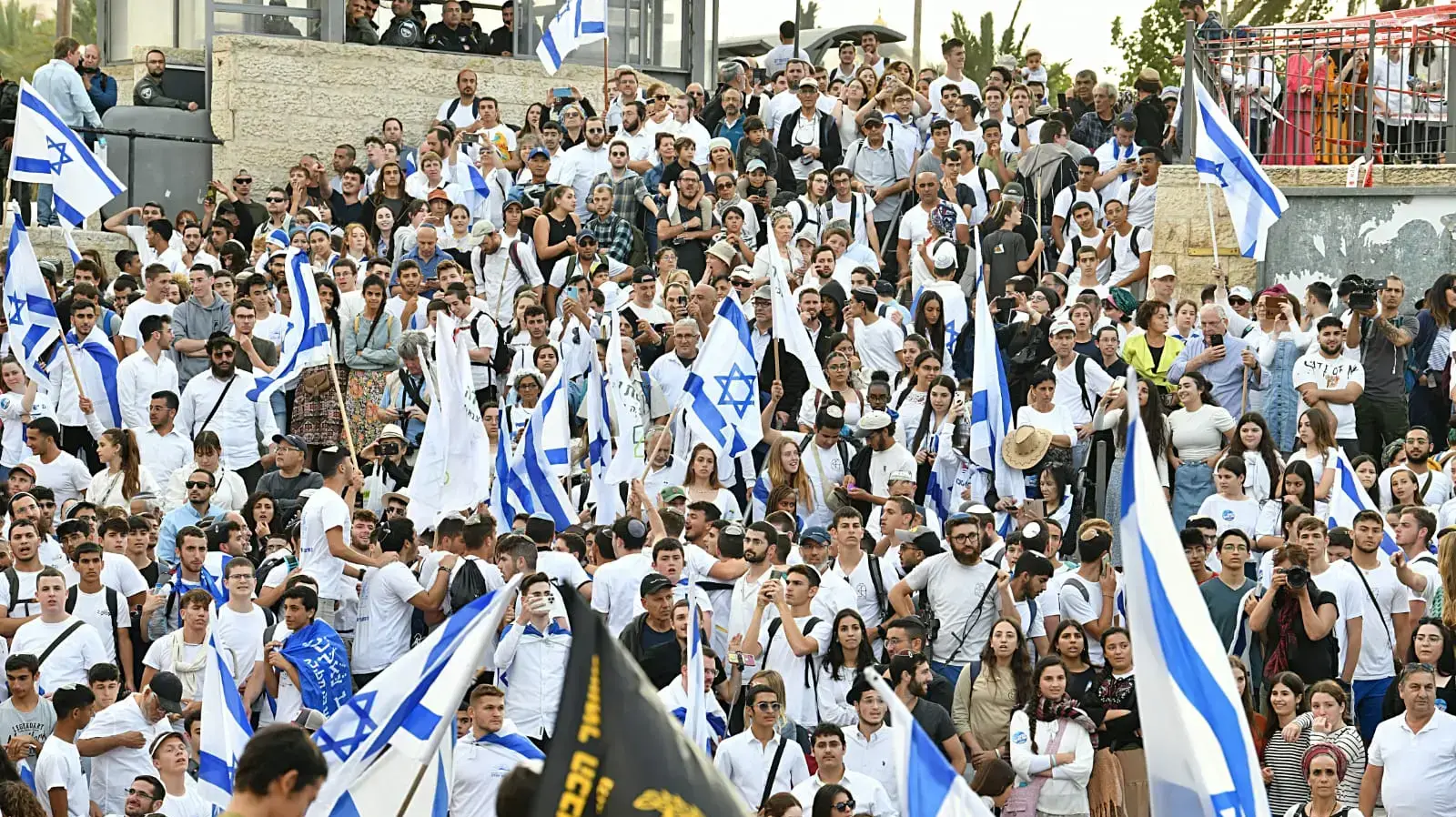 צעדת ירושלים , שער שכם יום ירושלים. 18 במאי 2023