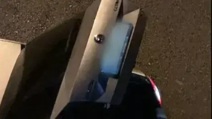 הרכב בו אירע ניסיון החטיפה בחיפה