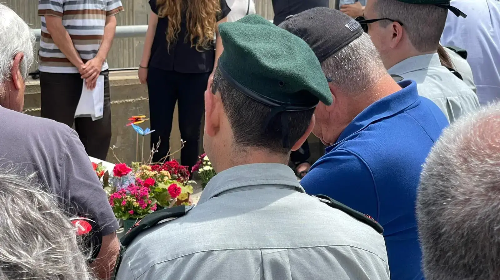 אזכרתו של קצין המודיעין שמת בכלא הצבאי. 19 במאי 2023 אזכרתו של קצין המודיעין שמת בכלא הצבאי. 19 במאי 2023