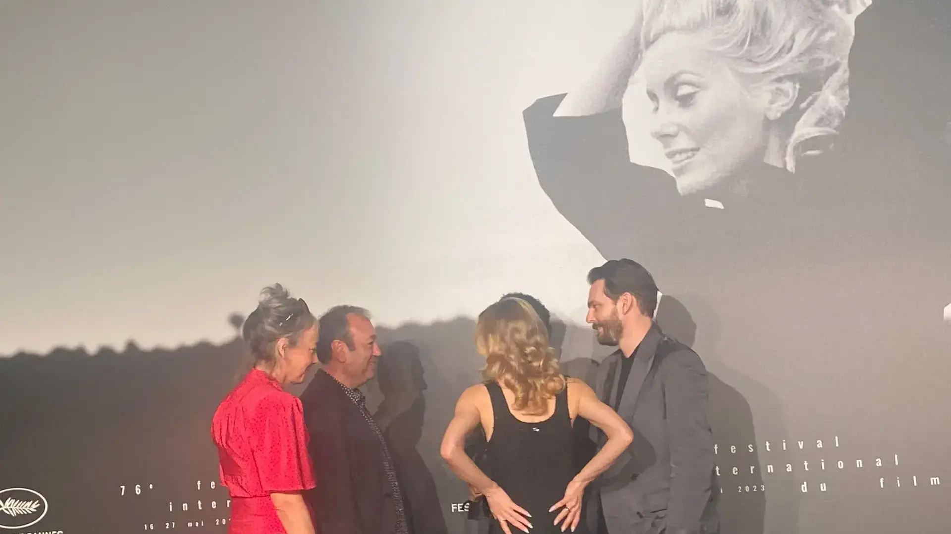 מסיבת עיתונאים של הסדרה "איידול", פסטיבל קאן מסיבת עיתונאים של הסדרה "איידול", פסטיבל קאן