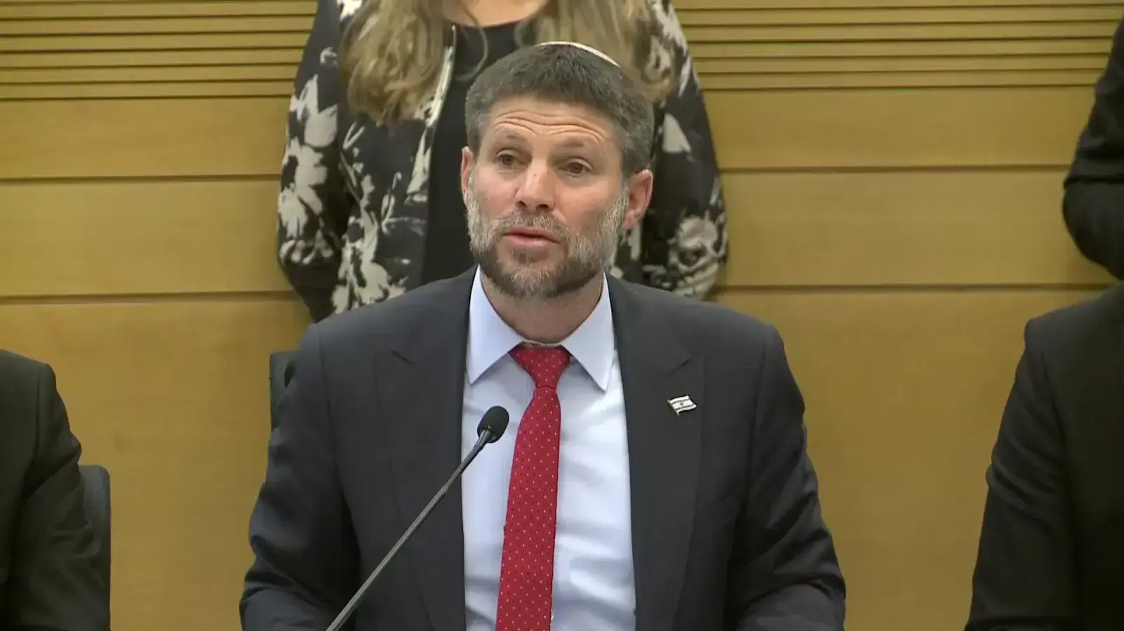 בצלאל סמוטריץ', ליל העברת תקציב המדינה. 22 במאי 2023 בצלאל סמוטריץ', ליל העברת תקציב המדינה. 22 במאי 2023
