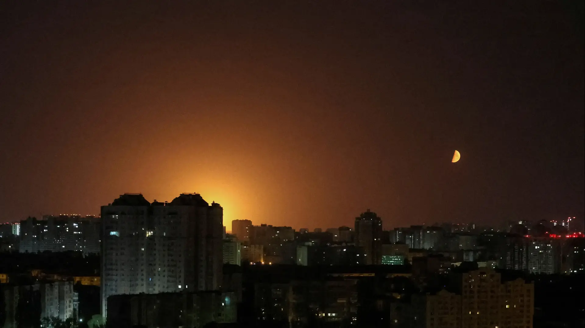 מתקפת מל"טים רוסית על העיר קייב באוקראינה, 28 במאי 2023 מתקפת מל"טים רוסית על העיר קייב באוקראינה, 28 במאי 2023