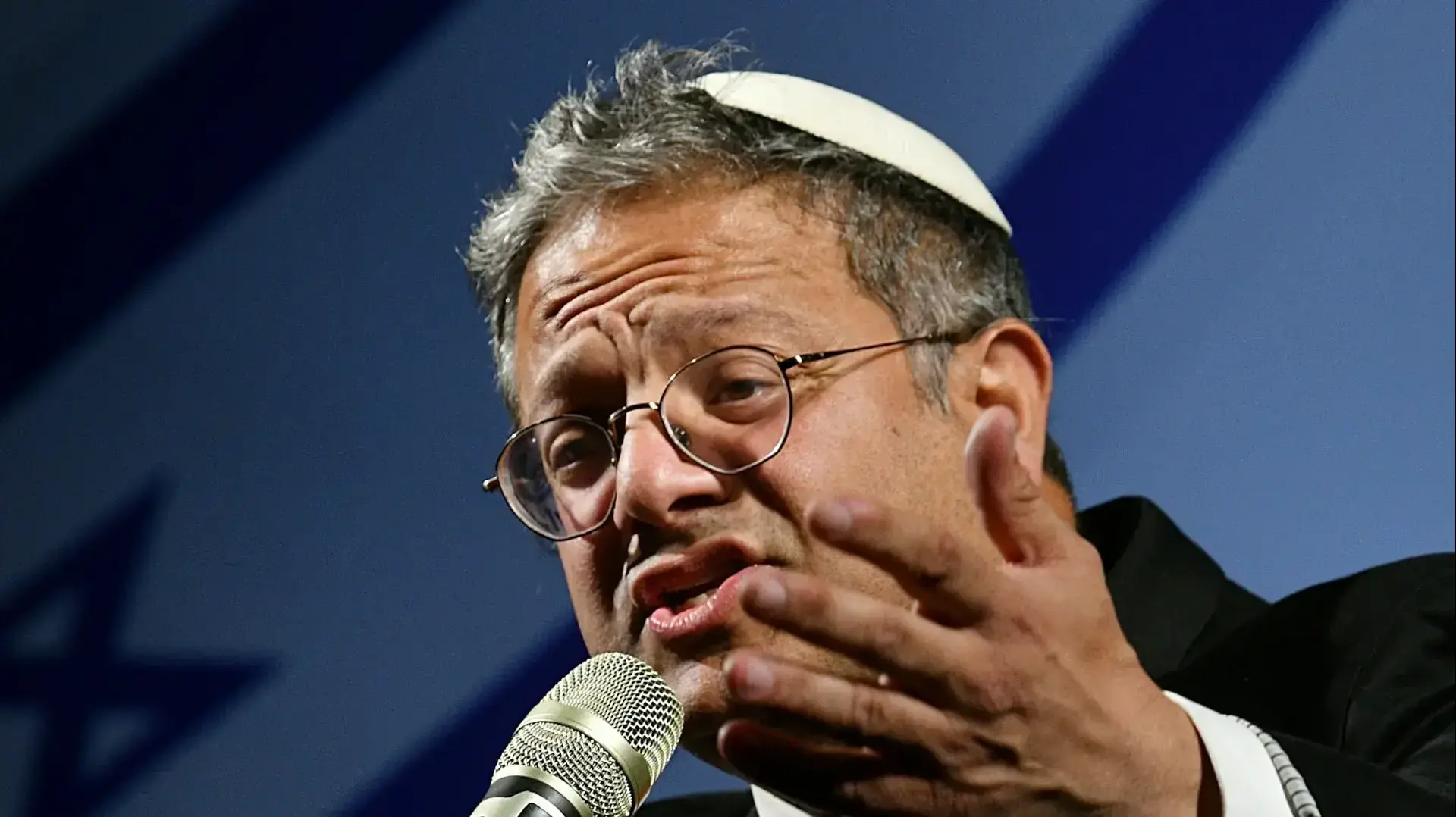 איתמר בן גביר, הפגנת הימין בעד המהפכה המשפטית, רחבת מוזיאון ת"א,ת"א 1 ביוני 2023