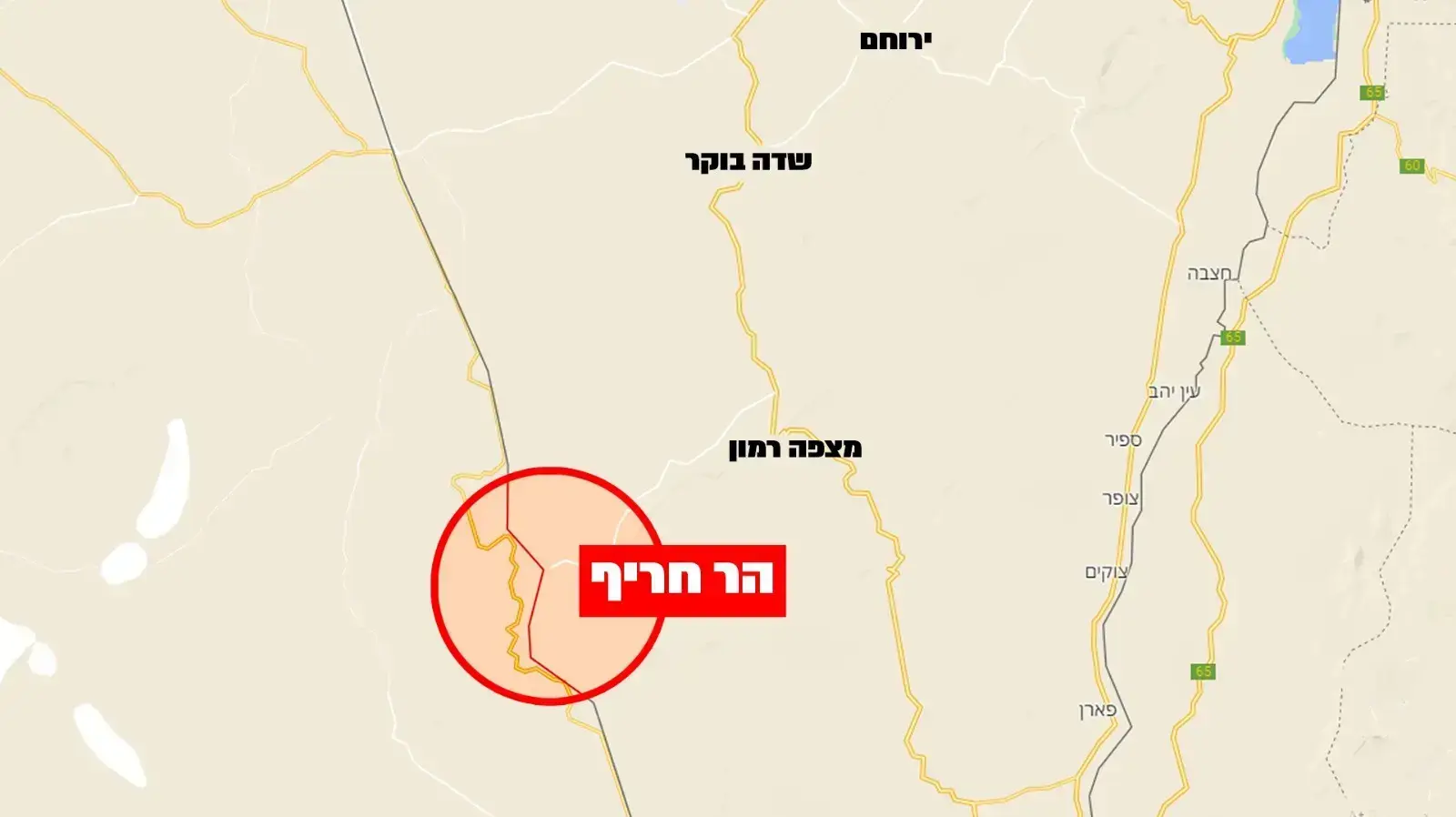 האזור בגבול מצרים בו התרחש האירוע הביטחוני, 3 ביוני 2023 האזור בגבול מצרים בו התרחש האירוע הביטחוני, 3 ביוני 2023