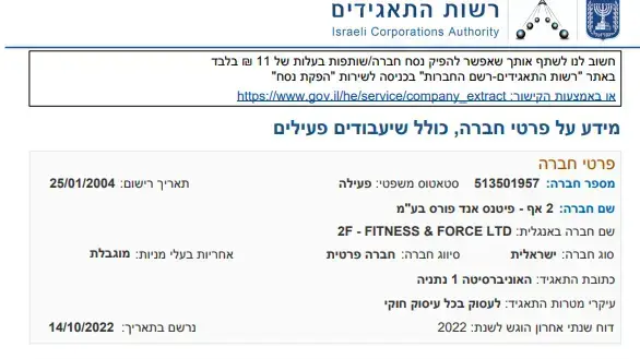 ח״כ סימון דוידסון מופיע כדירקטור בחברות לניהול אתרי ספורט בבעלות אשתו ח״כ סימון דוידסון מופיע כדירקטור בחברות לניהול אתרי ספורט בבעלות אשתו
