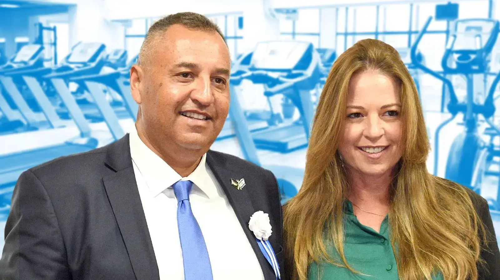 סימון דוידסון ואשתו בהשבעת הכנסת ה-25, 15 בנובמבר 2022