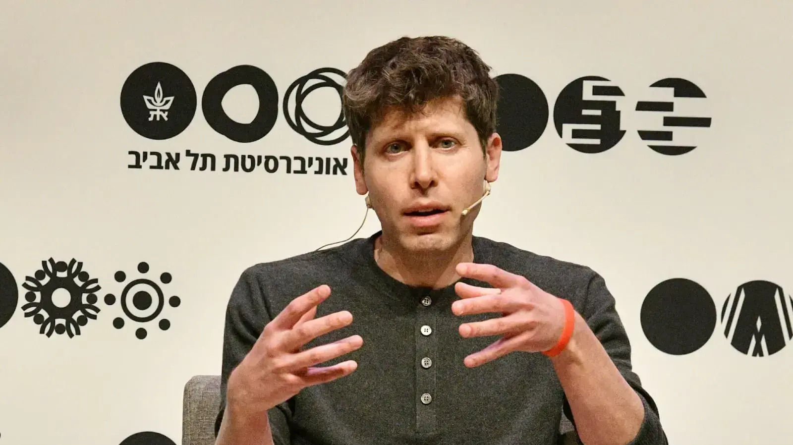 מנכ"ל חברת Open AI סם אלטמן, אוניברסיטת ת"א, 5 ביוני 2023 מנכ"ל חברת Open AI סם אלטמן, אוניברסיטת ת"א, 5 ביוני 2023