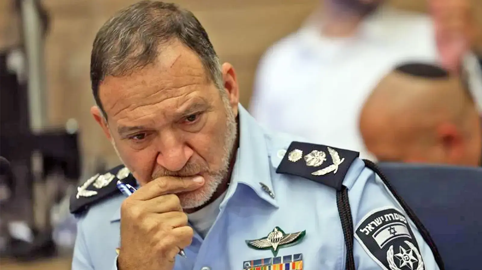 מפכ"ל המשטרה קובי שבתאי בדיון הוועדה לביקורת המדינה על שיטור ואכיפת החוק בערים מעורבות באירועי "שומר החומות", כנסת, 6 ביוני 2023 מפכ"ל המשטרה קובי שבתאי בדיון הוועדה לביקורת המדינה על שיטור ואכיפת החוק בערים מעורבות באירועי "שומר החומות", כנסת, 6 ביוני 2023