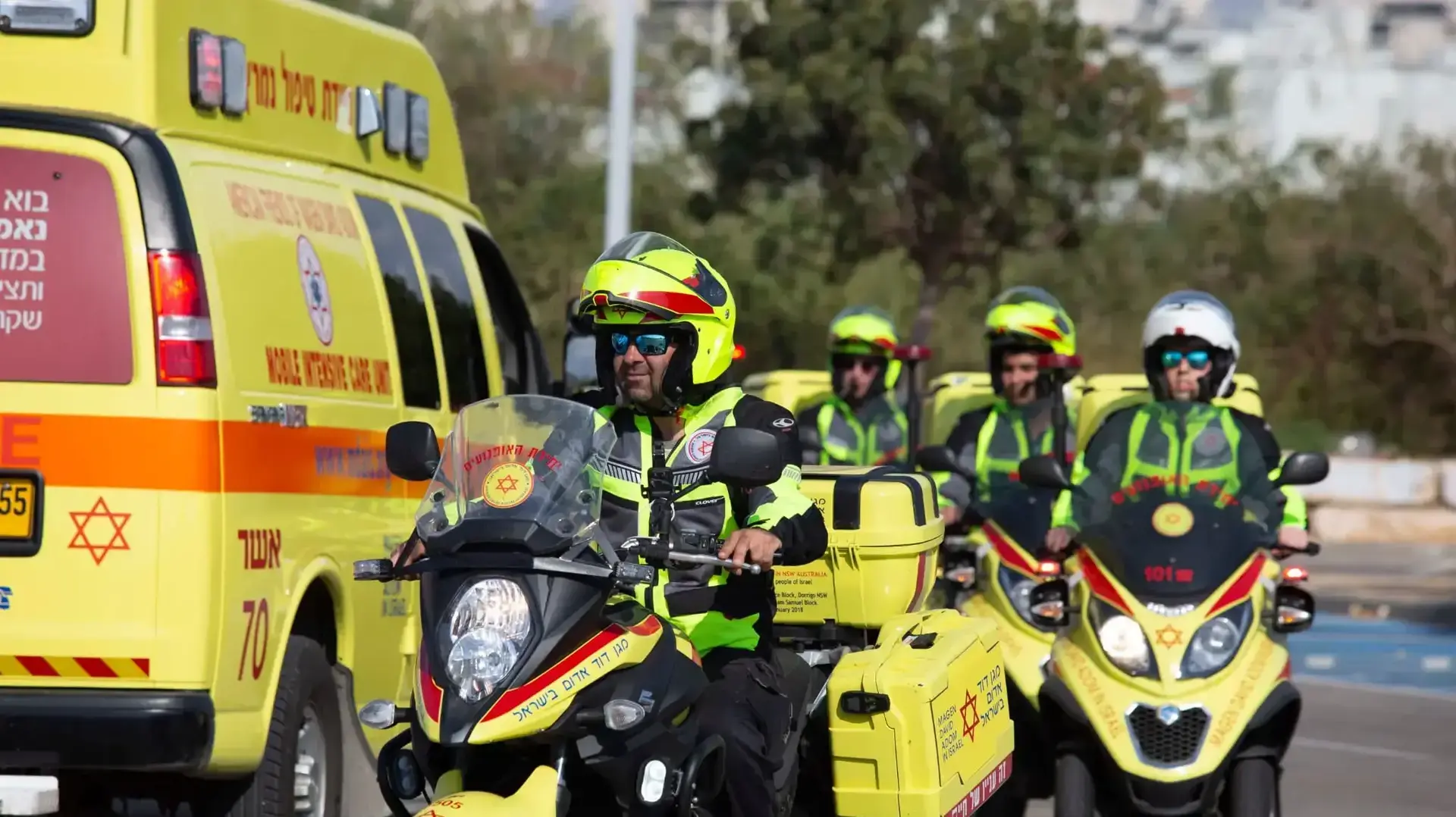 מגן דוד אדום נערך לאבטח רפואית את רבבות משתתפי סוף שבוע הגאווה בתל אביב