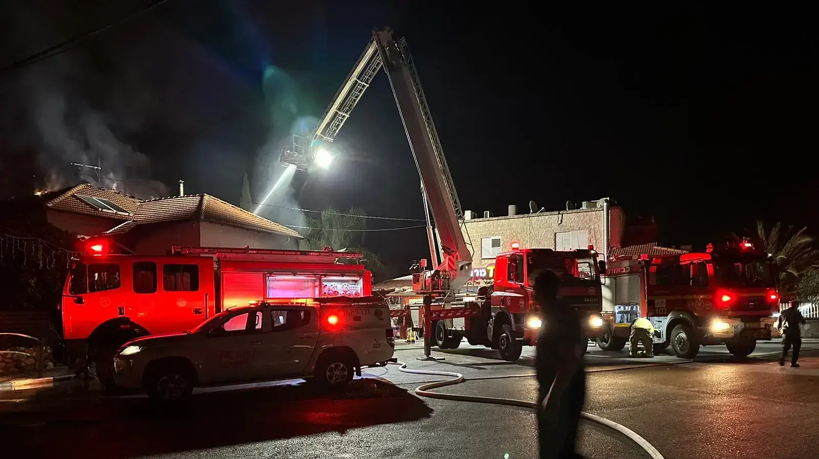 שניים חשודים בהצתת בית של שוטר בצפון 08 ביוני 2023