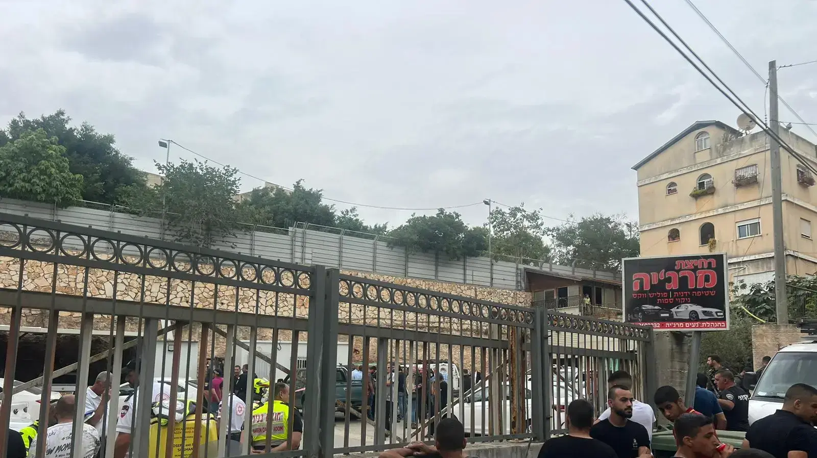 זירת אירוע הירי, יפיע. 8 ביוני 2023 זירת אירוע הירי, יפיע. 8 ביוני 2023