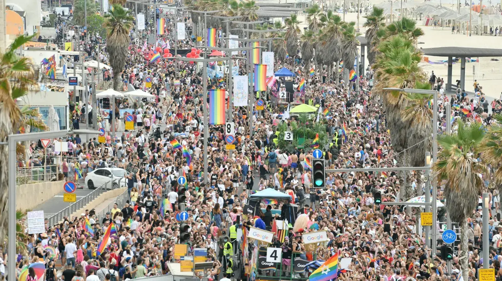 מצעד הגאווה בתל אביב. 8 ביוני 2023 מצעד הגאווה בתל אביב. 8 ביוני 2023