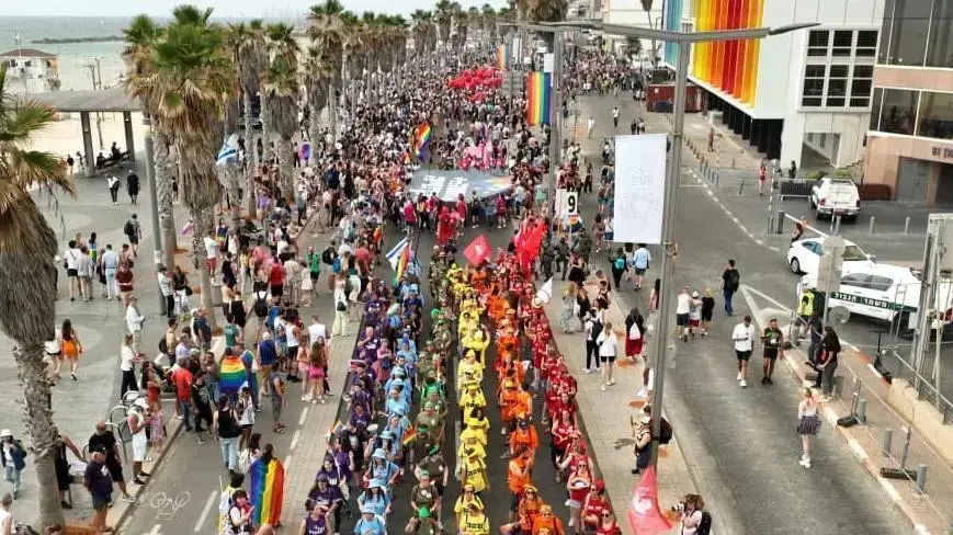מצעד הגאווה בתל אביב. 8 ביוני 2023 מצעד הגאווה בתל אביב. 8 ביוני 2023