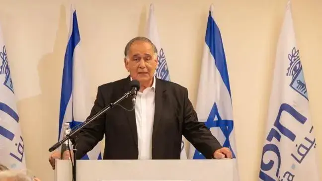 יונה יהב הכריז על התמודדותו מחדש על ראשות עיריית חיפה, 13 ביוני 2023 יונה יהב הכריז על התמודדותו מחדש על ראשות עיריית חיפה, 13 ביוני 2023