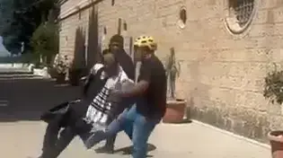 המשטרה עכבה לחקירה תושב חיפה שעל פי החשד תקף אדם סמוך לכנסיה בעיר