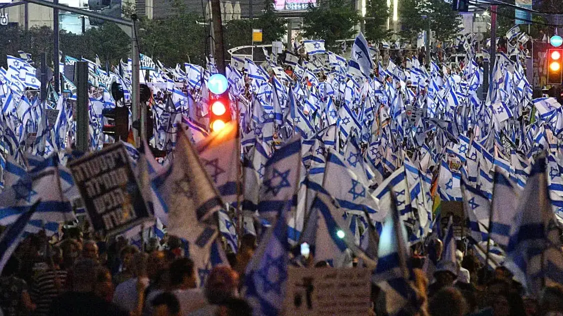 הפגנה נגד המהפכה המשפטית, תל אביב. 17 ביוני 2023 הפגנה נגד המהפכה המשפטית, תל אביב. 17 ביוני 2023