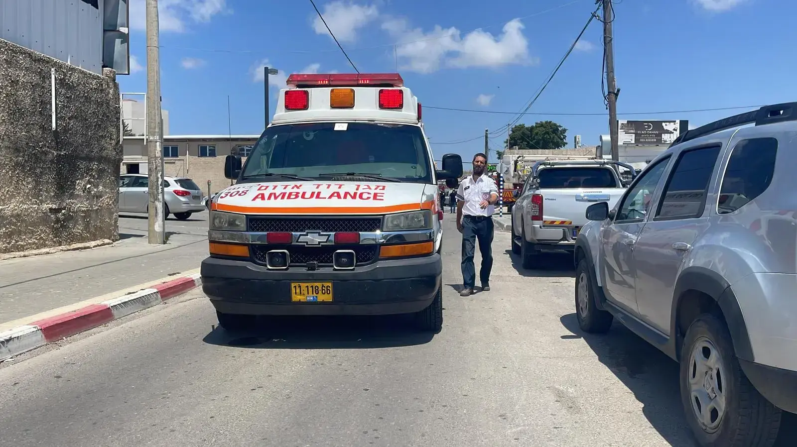 גבר נהרג לאחר שנפצע במהלך עבודתו במטבח בית עסק ברחוב אלי כהן אשקלון, 18 ביוני 2023