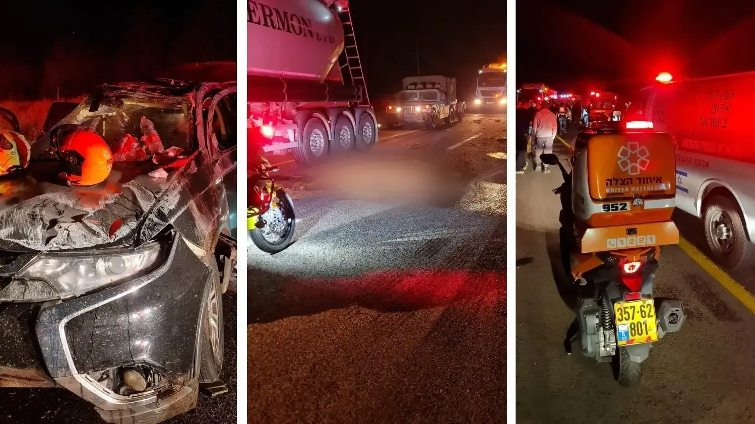 חמישה נפצעו בהתנגשות עם פרה ברמת הגולן, 18 ביוני 2023 חמישה נפצעו בהתנגשות עם פרה ברמת הגולן, 18 ביוני 2023