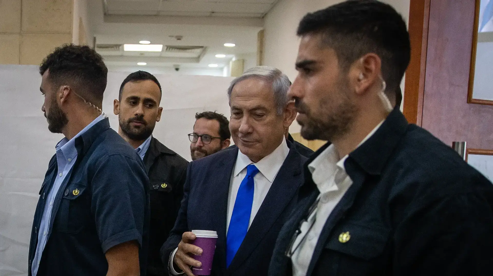 רה"מ בנימין נתניהו,דיון שמיעת עדות ארנון מילצ'ן בתיק 1000,בימ"ש מחוזי ירושלים, 25 ביוני 2023 רה"מ בנימין נתניהו,דיון שמיעת עדות ארנון מילצ'ן בתיק 1000,בימ"ש מחוזי ירושלים, 25 ביוני 2023
