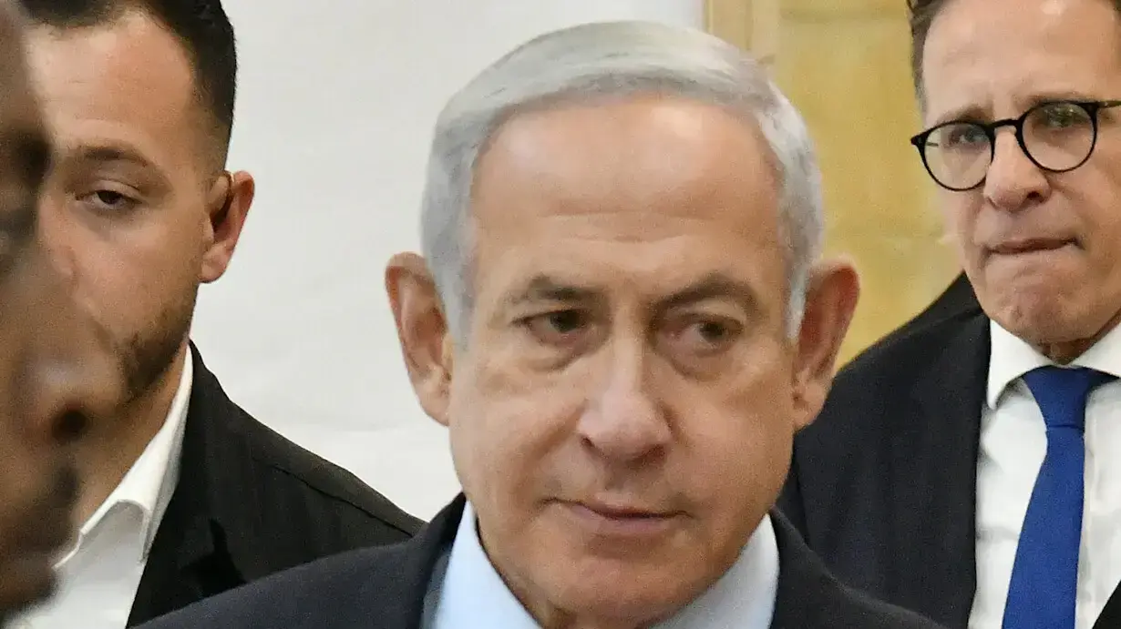 בנימין נתניהו, היום השני לעדות ארנון מילצ'ן במשפט תיק 1000, בימ"ש מחוזי ירושלים, 26 ביוני 2023 בנימין נתניהו, היום השני לעדות ארנון מילצ'ן במשפט תיק 1000, בימ"ש מחוזי ירושלים, 26 ביוני 2023