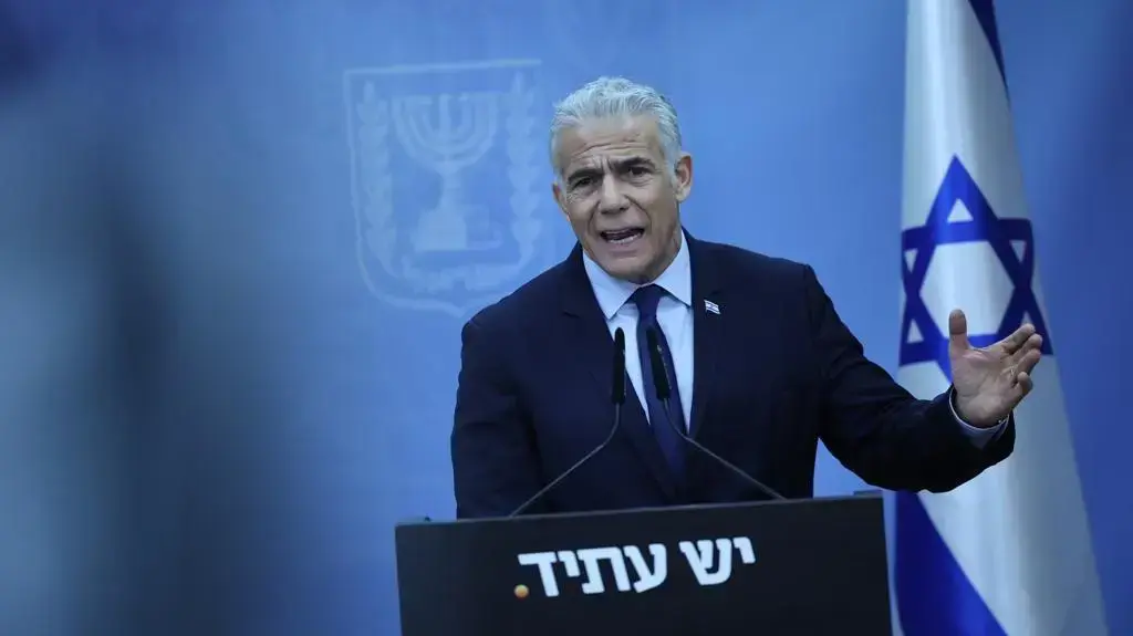 יאיר לפיד בישיבת סיעת יש עתיד, 26 ביוני 2023