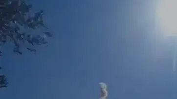רקטה שוגרה מאזור העיר ג'נין והתפוצצה בשטח פלסטיני. 26 ביוני 2023