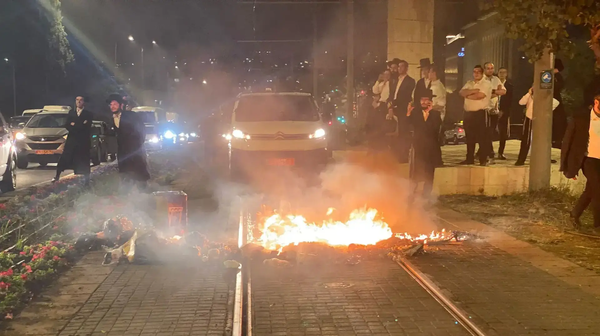 הפגנות חרדים בדרך בר לב בירושלים, 26 ביוני 2023 הפגנות חרדים בדרך בר לב בירושלים, 26 ביוני 2023