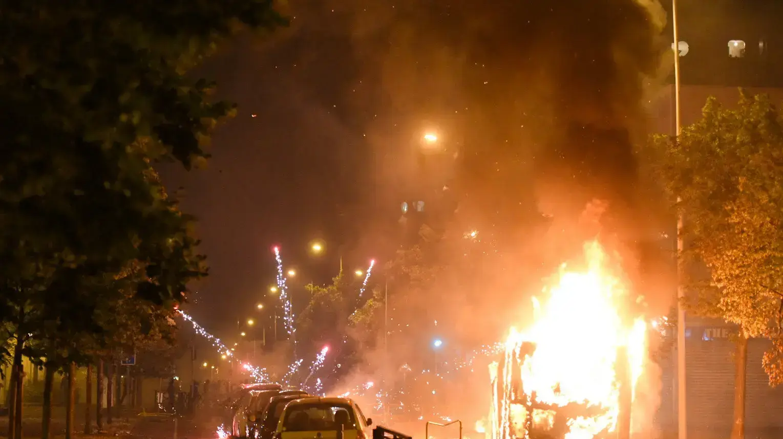 מהומות בנאנטר, פריז, צרפת, 27 ביוני 2023