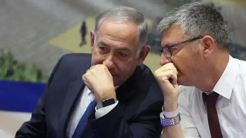 בנימין נתניהו ראש הממשלה ומיכאל וידל ראש העיר רמלה במפלגת הליכוד בנימין נתניהו ראש הממשלה ומיכאל וידל ראש העיר רמלה במפלגת הליכוד