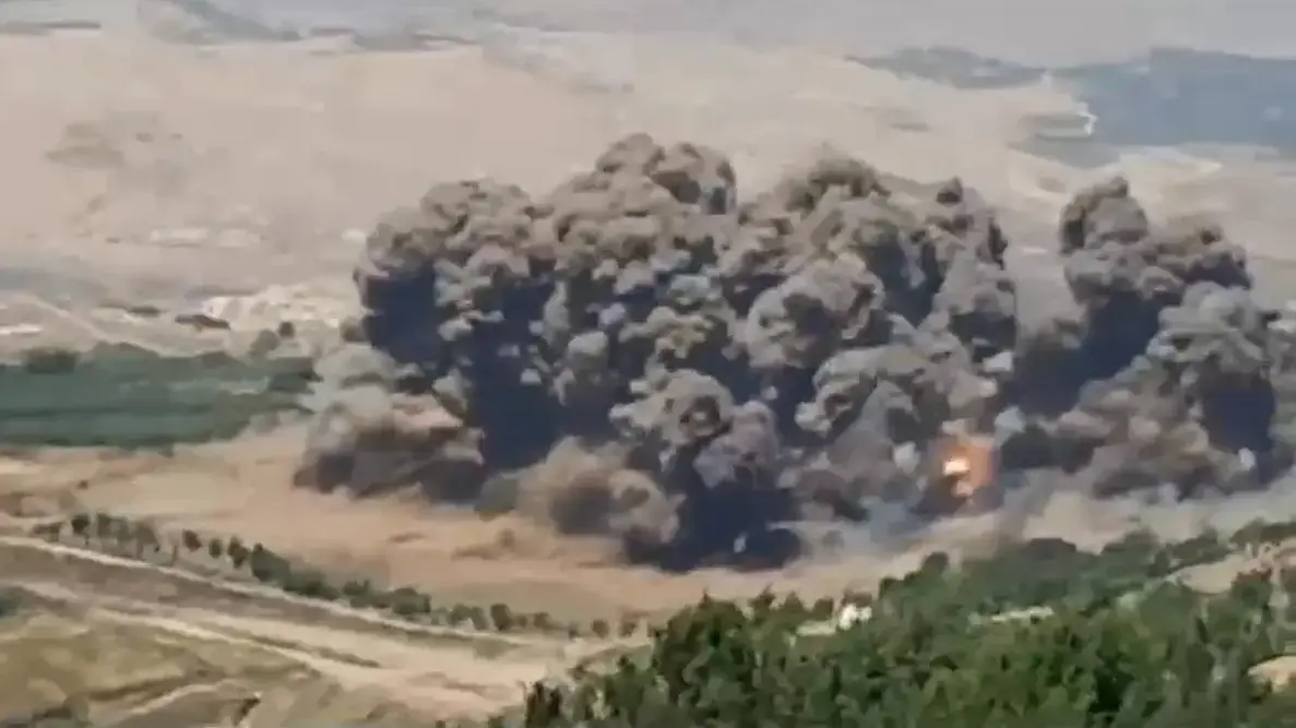 היה פיצוץ: משרד הביטחון פינה שדה מוקשים ענק ברמת הגולן 29 ביוני 2023