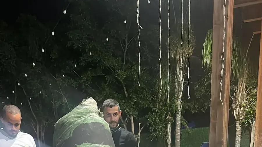 שברי טיל נגד מטוסים ששוגר מסוריה לישראל, רהט, 2 ביולי 2023