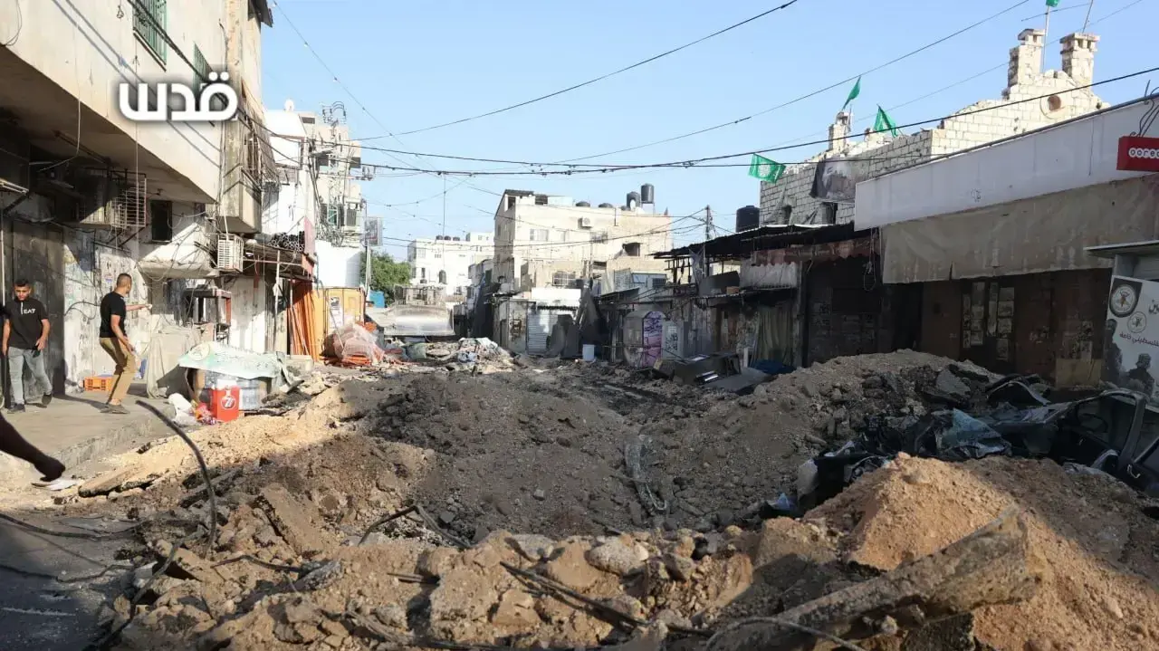 הריסות כתוצאה פעילות כוחות צה"ל, ג'נין, 3 ביולי 2023 הריסות כתוצאה פעילות כוחות צה"ל, ג'נין, 3 ביולי 2023