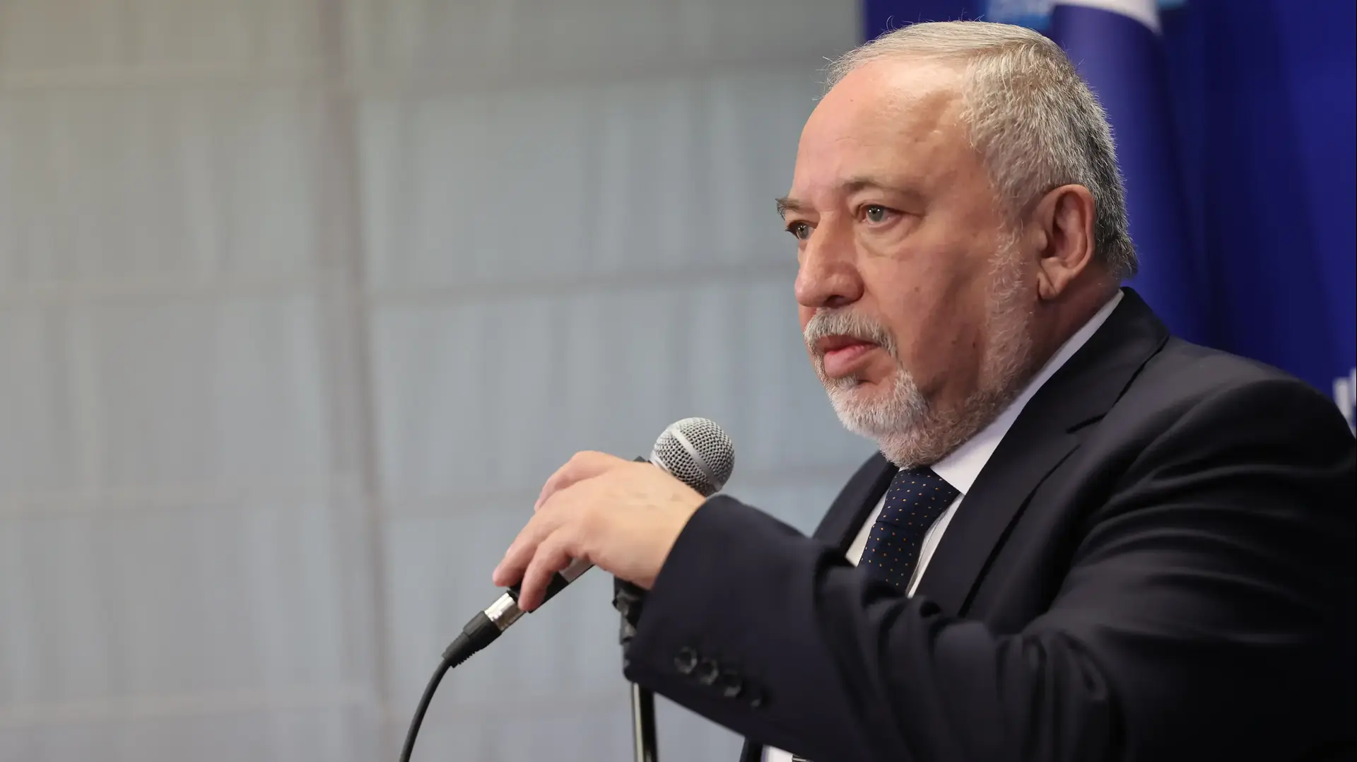 אביגדור ליברמן בישיבת סיעת ישראל ביתנו, 3 ביולי 2023 אביגדור ליברמן בישיבת סיעת ישראל ביתנו, 3 ביולי 2023