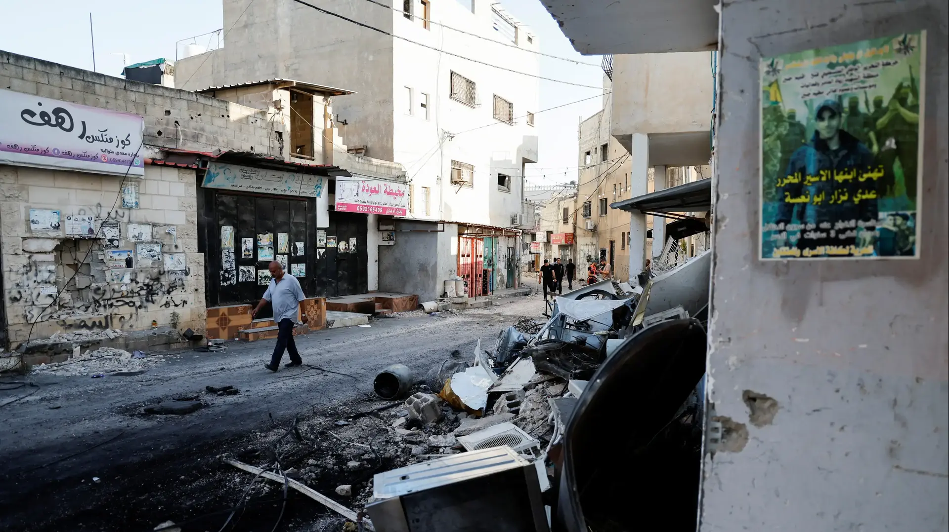 ג'נין לאחר פעילות צה"ל, 5 ביולי 2023 ג'נין לאחר פעילות צה"ל, 5 ביולי 2023