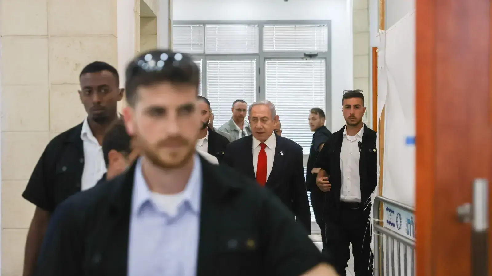 בנימין נתניהו ביום העשירי לעדותו של ארנון מילצ'ן, ברייטון ובימ"ש מחוזי ירושלים, 5 ביולי 2023